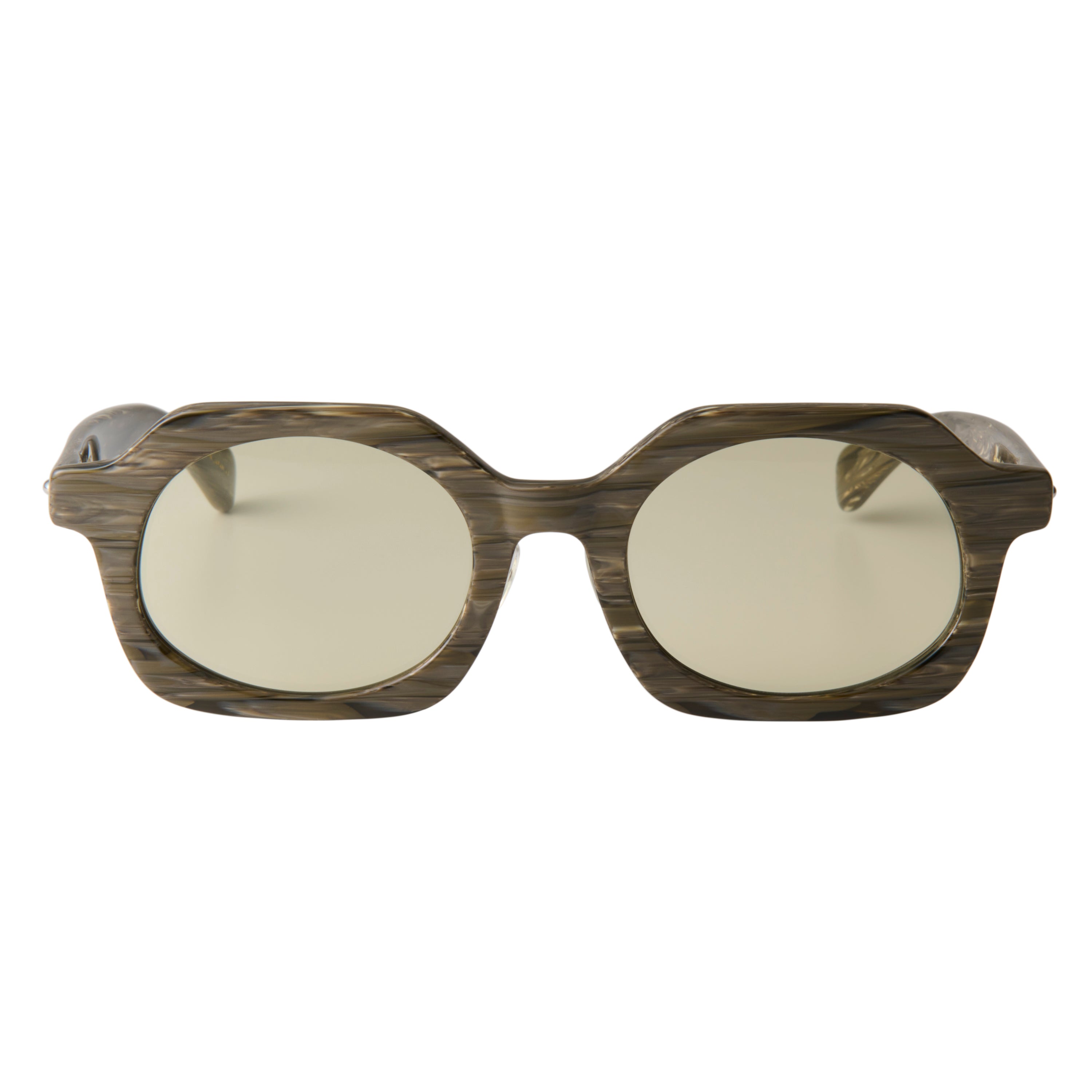 gravel-6　marble stone　green tea lens