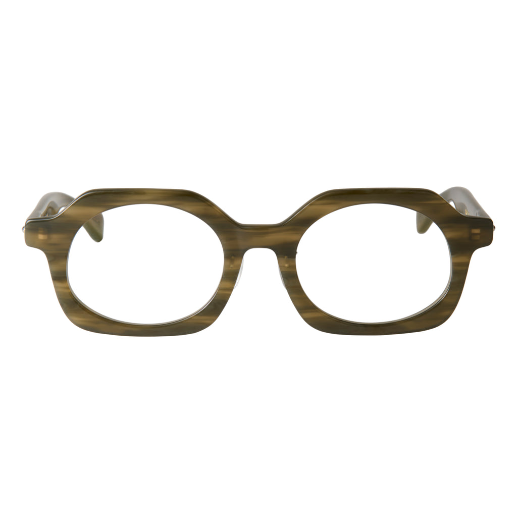 gravel-6　green stone　clear lens