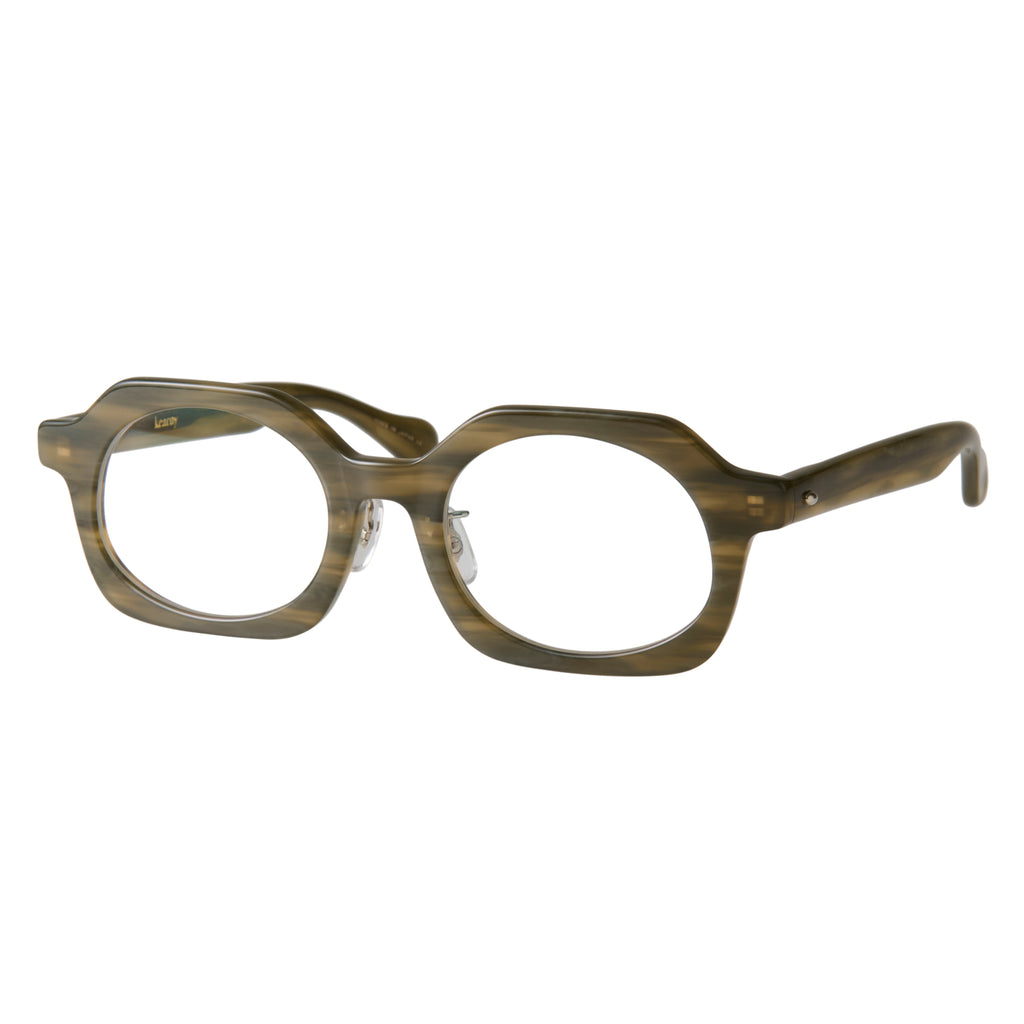 gravel-6　green stone　clear lens