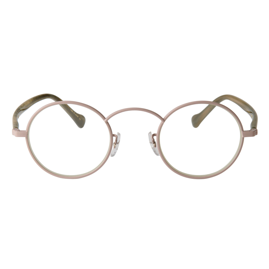gravel-7　green stone x beige　clear lens