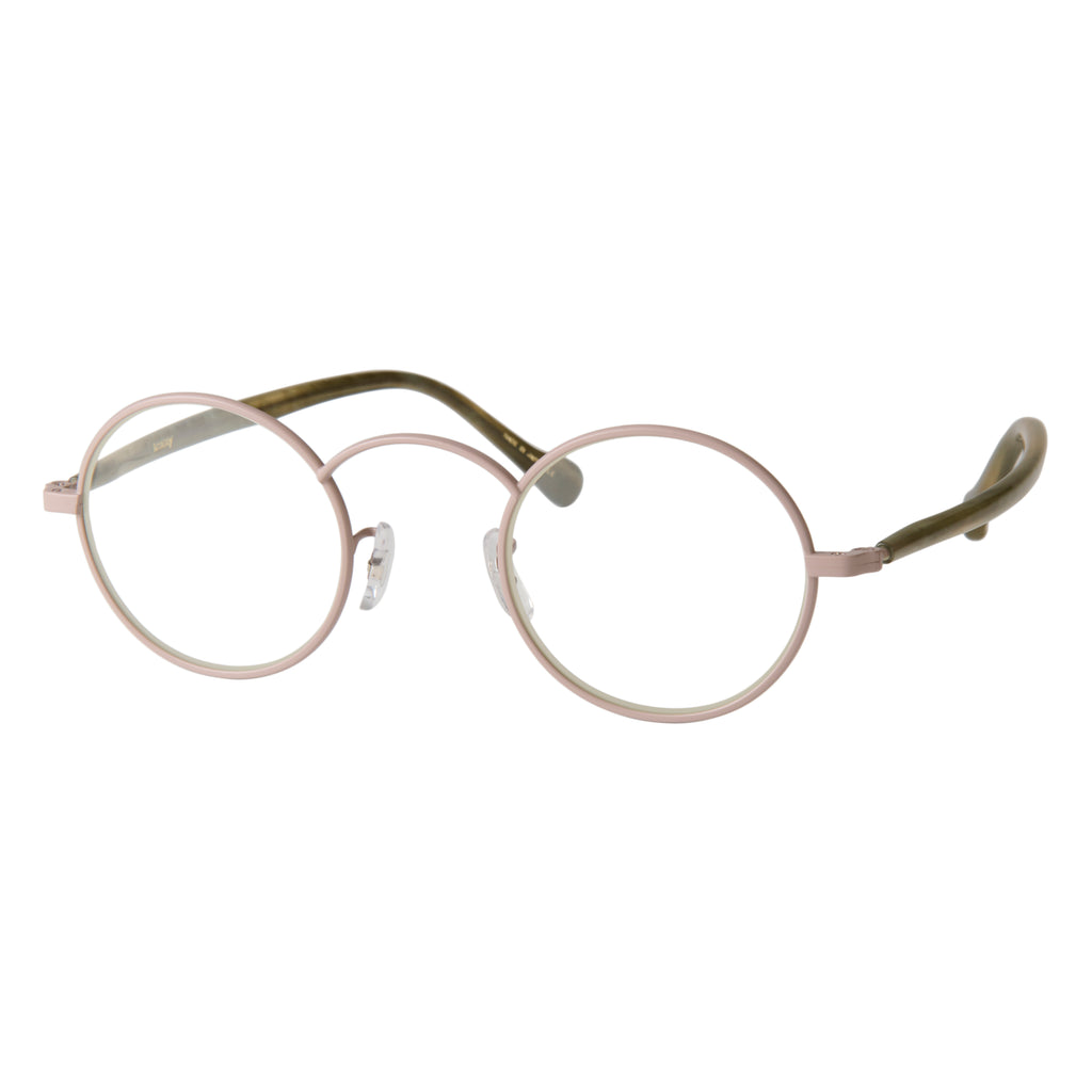 gravel-7　green stone x beige　clear lens