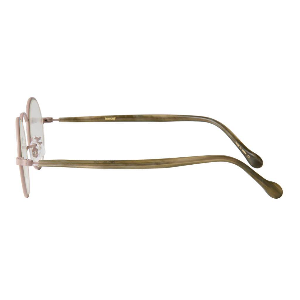 gravel-7　green stone x beige　clear lens