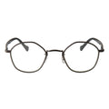 gravel-8　black stone x dark brown　clear lens