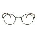 gravel-8　marble stone x dark green　clear lens