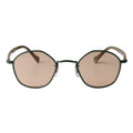 gravel-8　marble stone x dark green　coarse tea lens