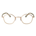 gravel-8　green stone x gold　clear lens