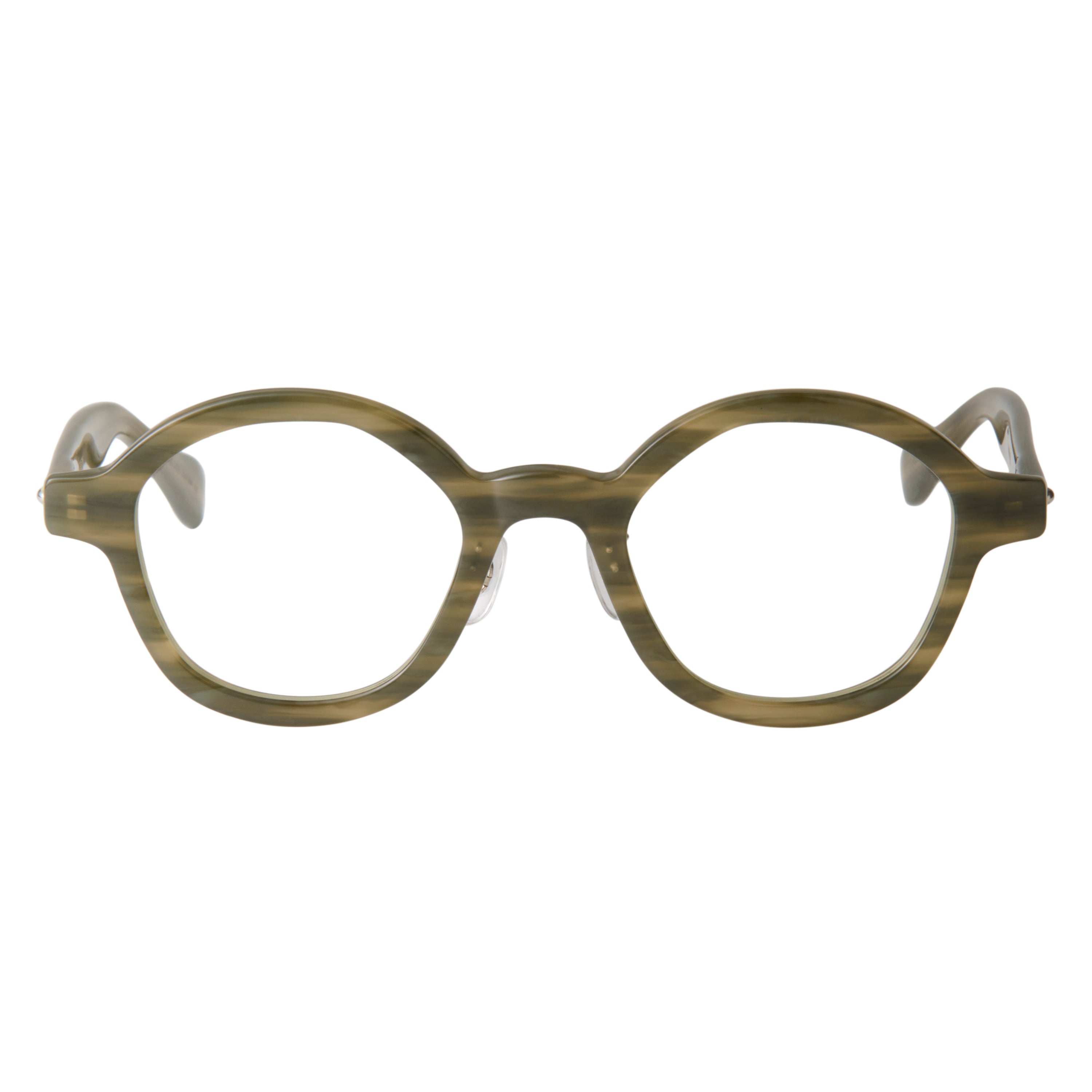 gravel-9　green stone　clear lens