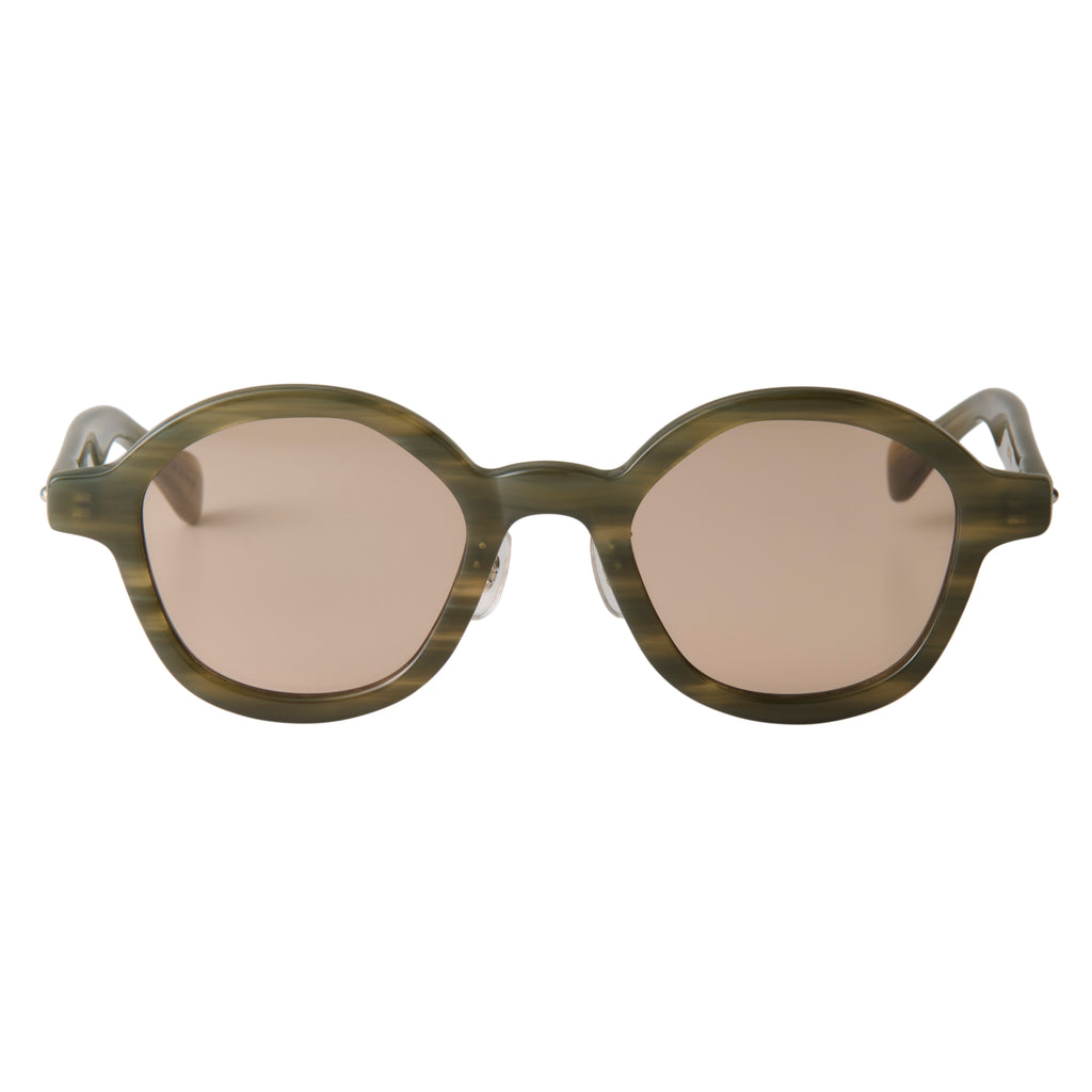 gravel-9　green stone　coarse tea lens