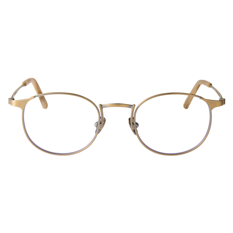 louis　antique gold　clear lens