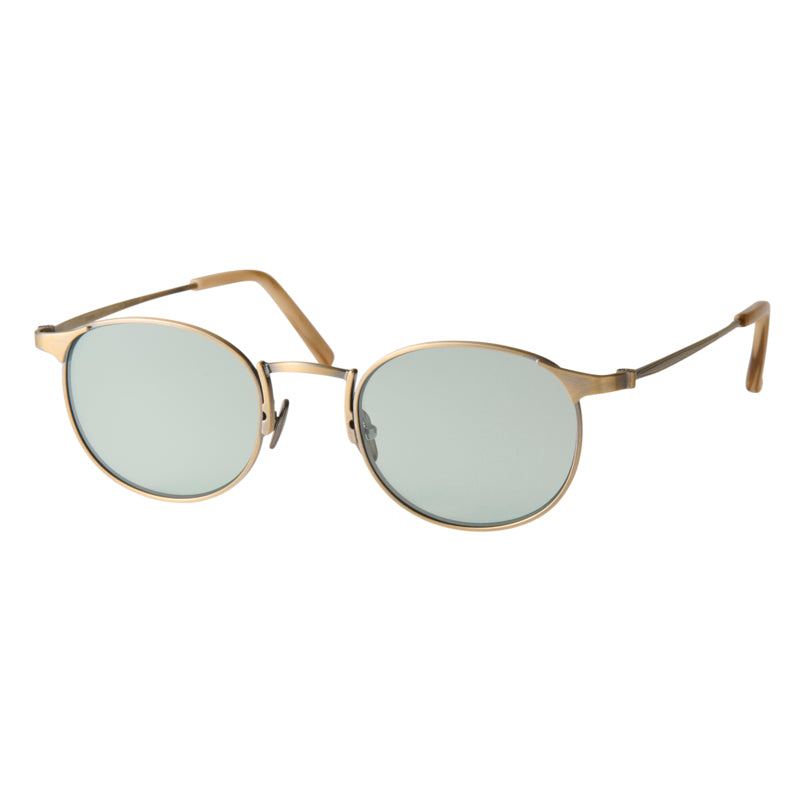 louis　antique gold　green lens