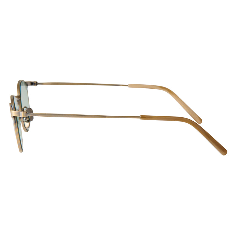 louis　antique gold　green lens