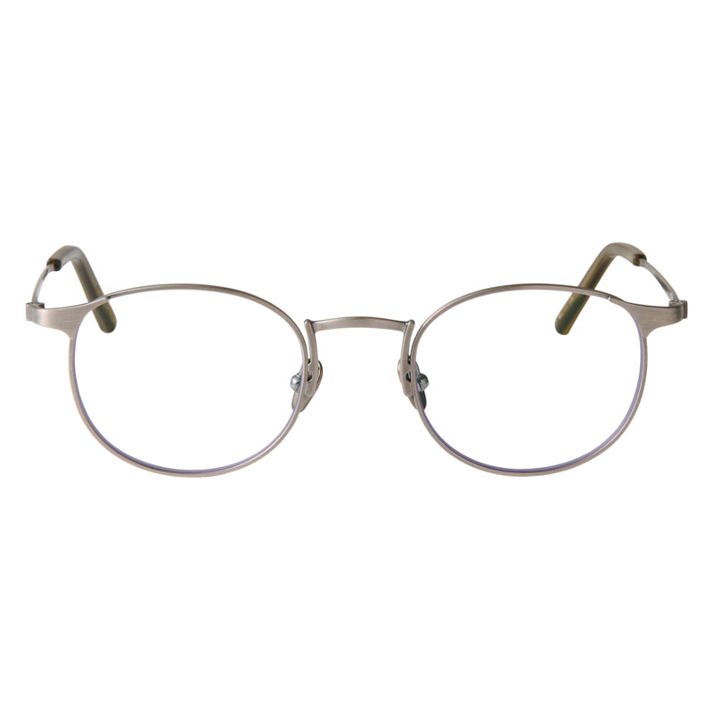 louis　antique silver　clear lens