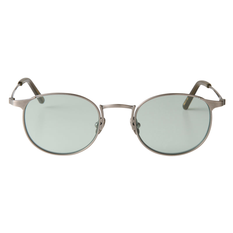 louis　antique silver　green lens