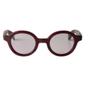 peter　burgundy　gray lens