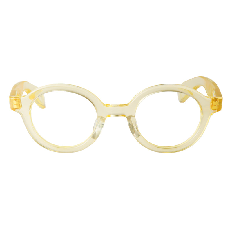 peter　clear yellow　clear lens