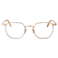 william　gold　clear lens