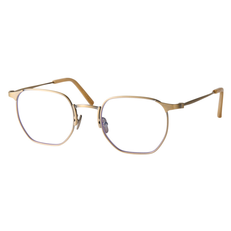 william　antique gold　clear lens