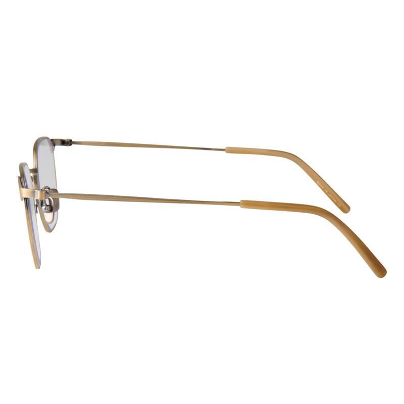 william　antique gold　clear lens