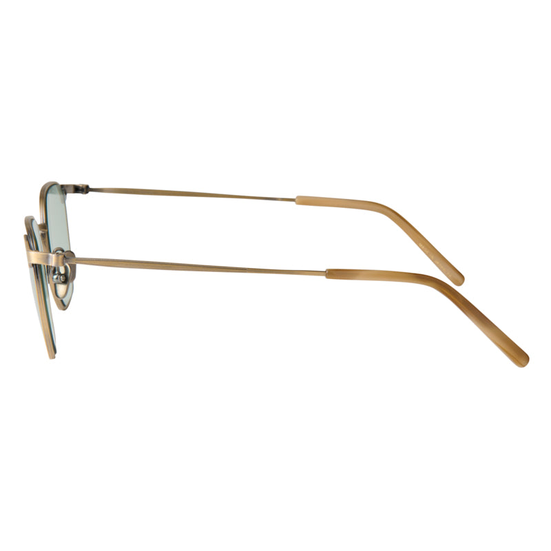 william　antique gold　green lens