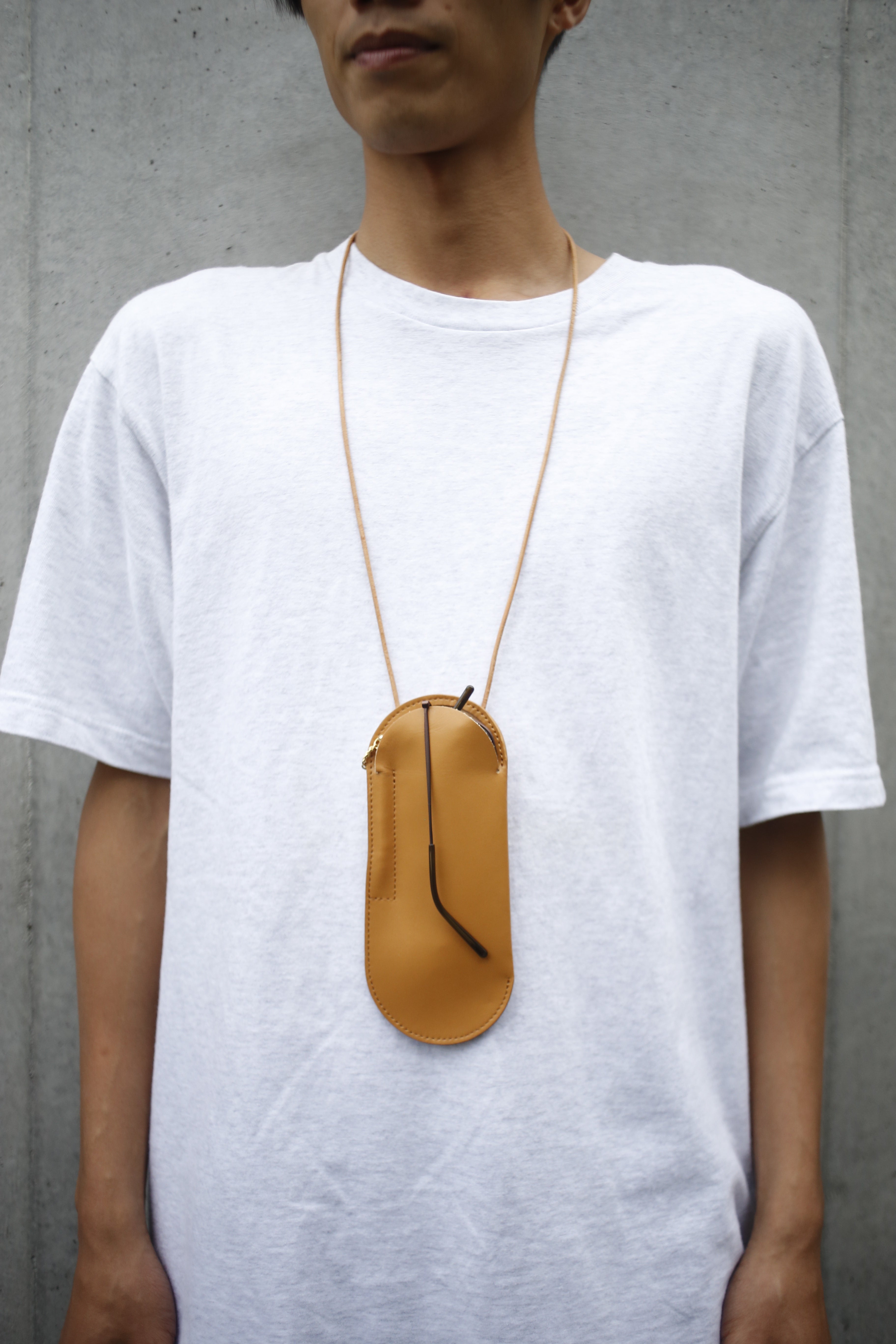 glasses case camel