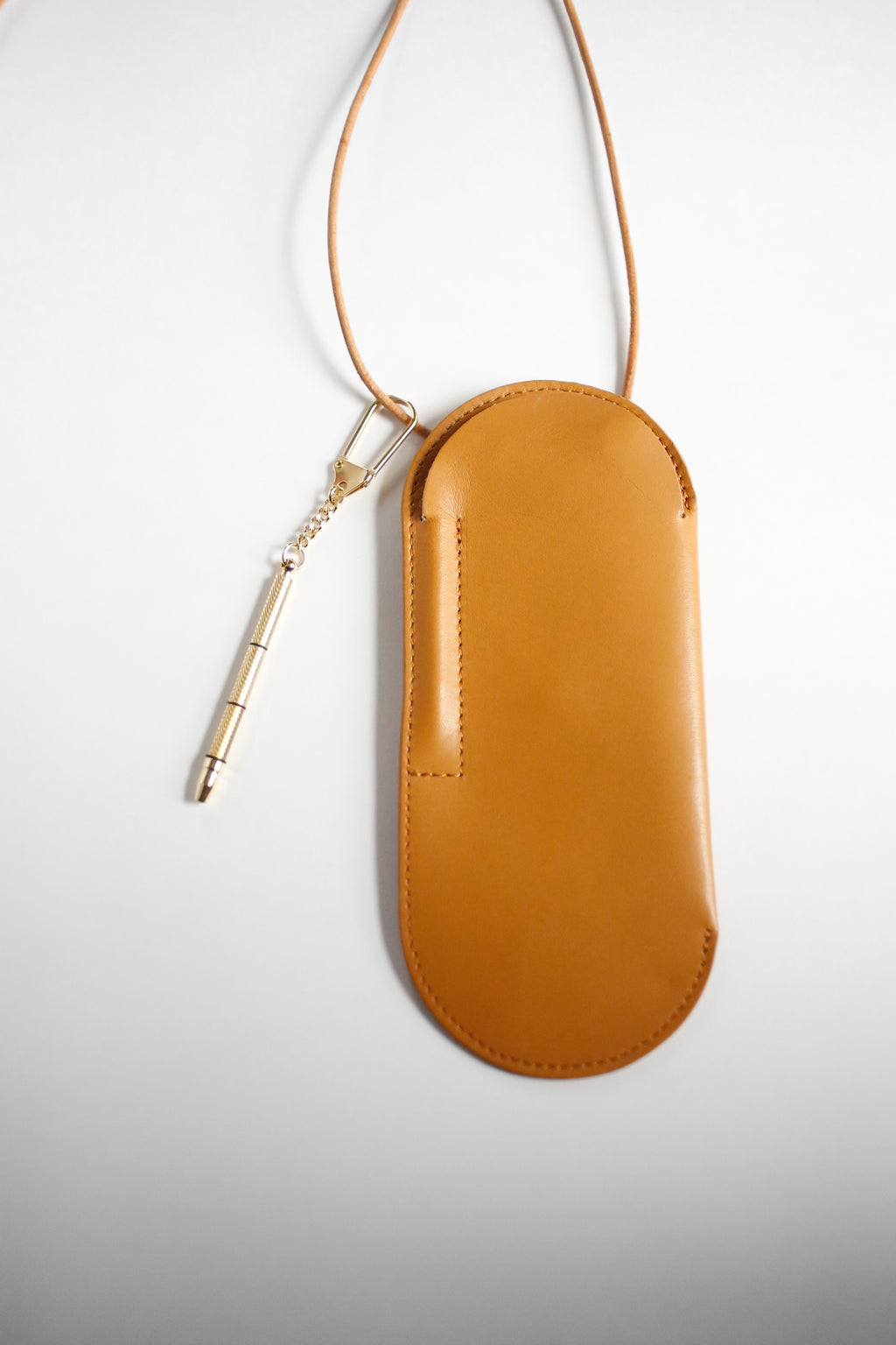 glasses case camel