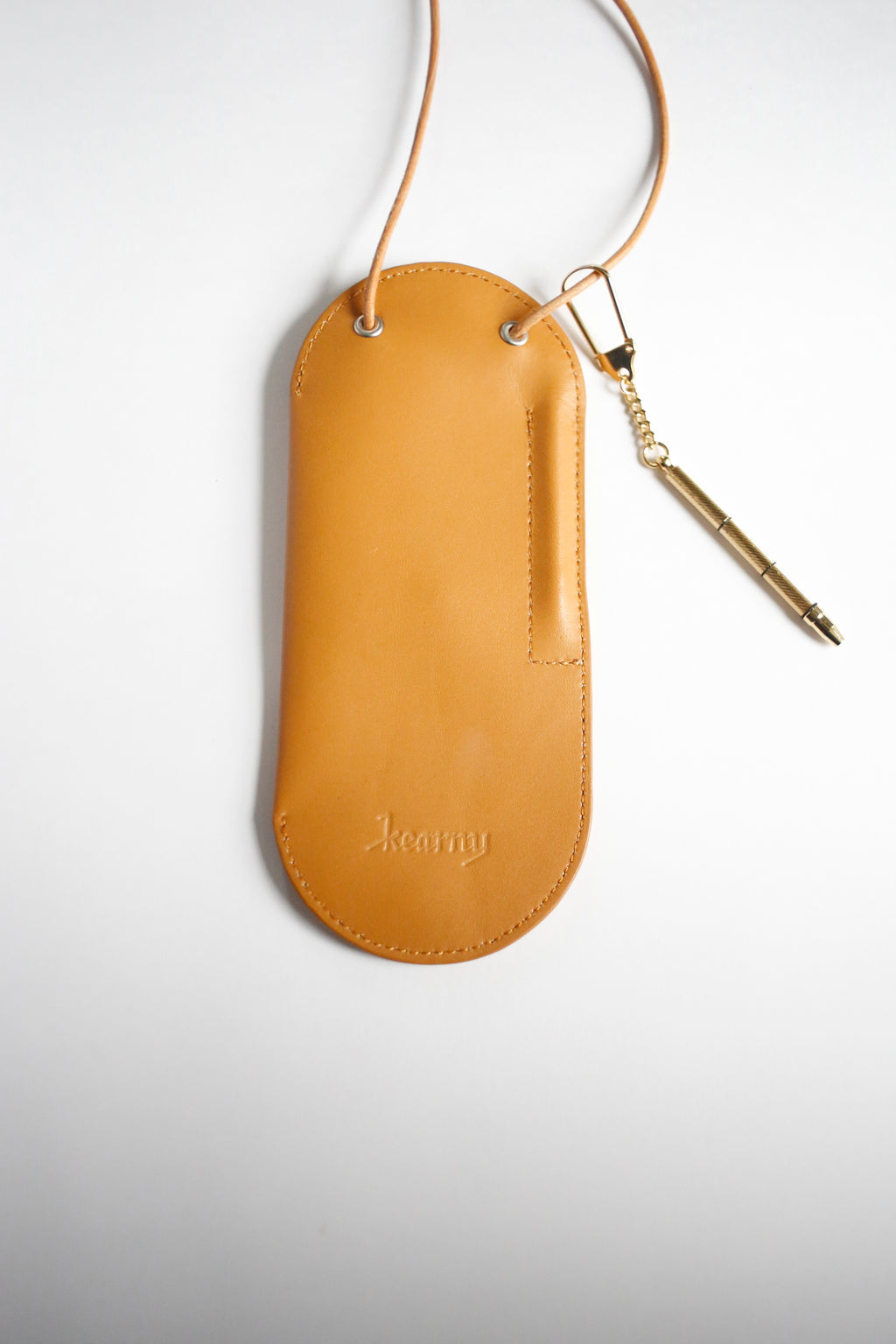 glasses case camel