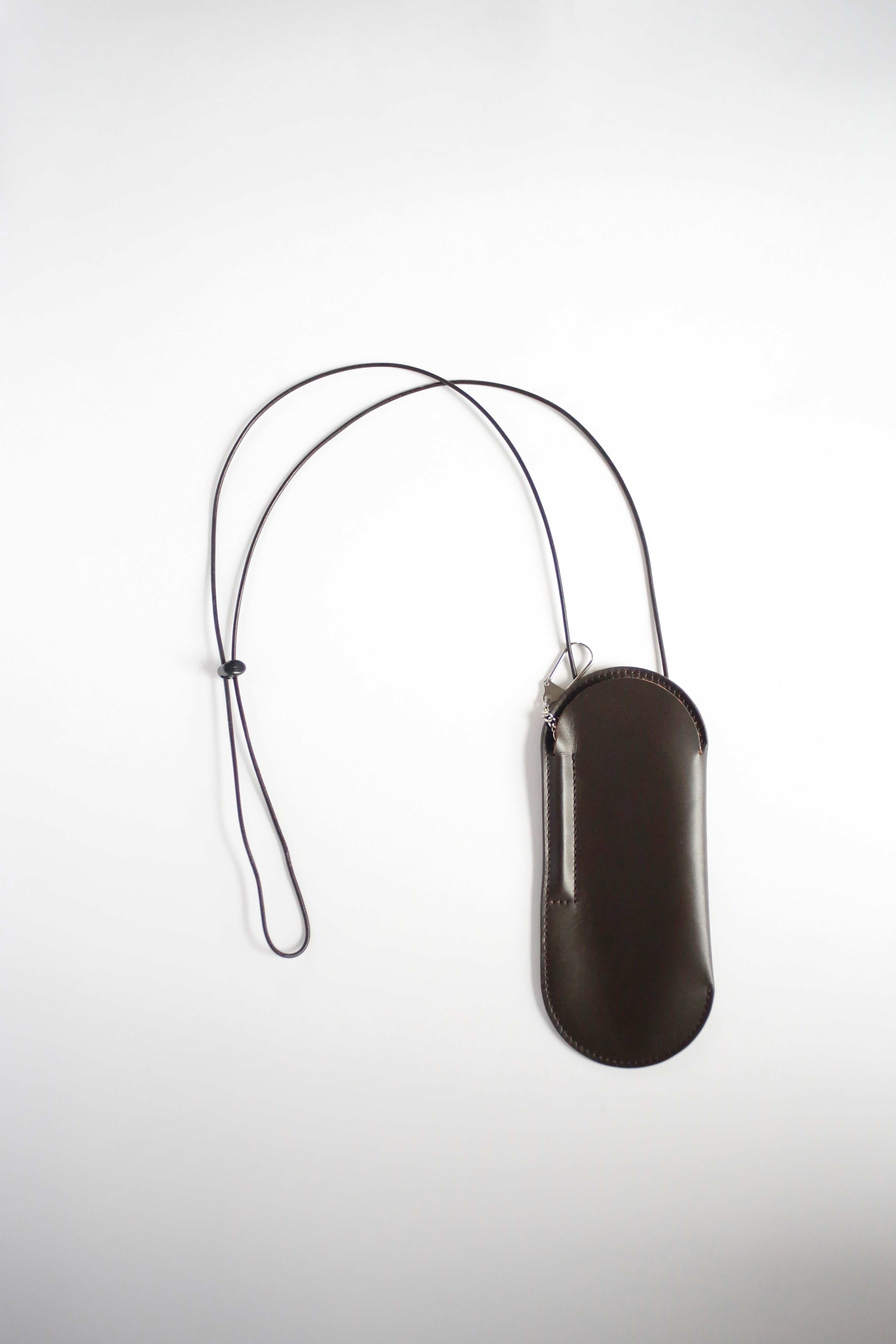 glasses case dark brown