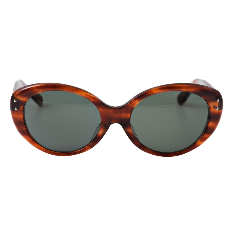 mary　brown smoke　dark green lens