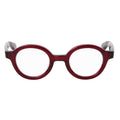 peter　burgundy　clear lens