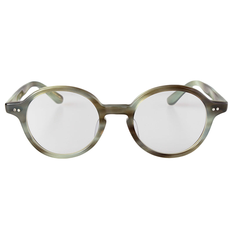 round　green sasa　clear lens