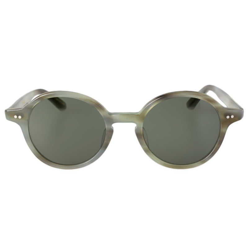 round　green sasa　dark green lens
