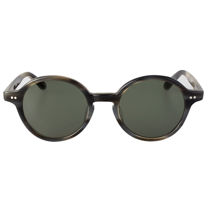 round　smoke sasa　dark green lens