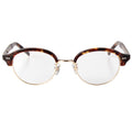 sirmont brow　tortoiseshell　clear lens
